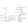 Смеситель для раковины встроенный, сенсорный Timo Selene 2073/13SM никель