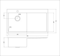 Мойка Oulin OL-FTL101R