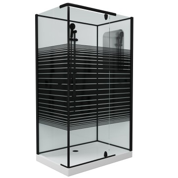 Душевая кабина Grossman Classic GR272QR (120х80х205) дверь распашная,4 места