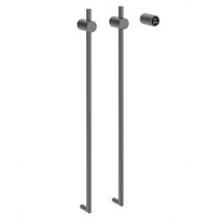 Полотенцесушитель электрический ABBER AH4002NG никель