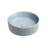Умывальник чаша накладная круглая (цвет Серо-x