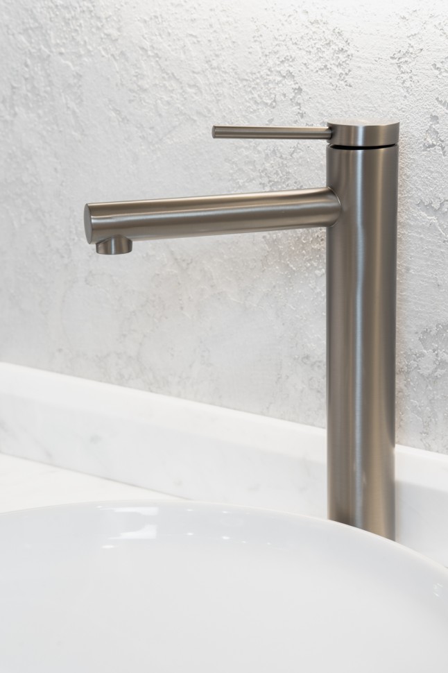 Смеситель ABBER Emotion AF8811NG для накладной раковины, никель