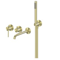 Смеситель ABBER Wasser Kreis 316 AF8130BG для ванны скрытого монтажа, брашированное светлое золото