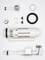 AQM1101 Бачок для напольного унитаза Aquame с фурнитурой GEBERIT. 385x140x415мм