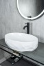 Раковина Gid 9030wx 51241 накладная белая 60x40x15