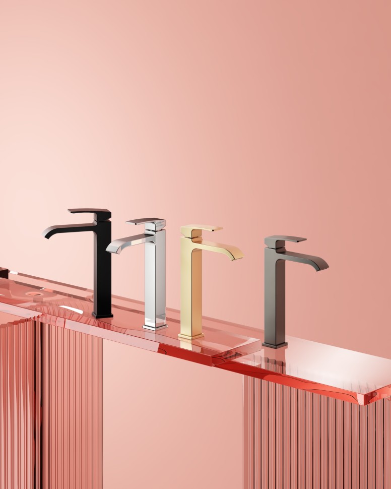 Смеситель Raglo высокий для умывальника, хром