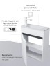 Раковина для ванной Uperwood Modul 50х21х12 см, белая глянцевая