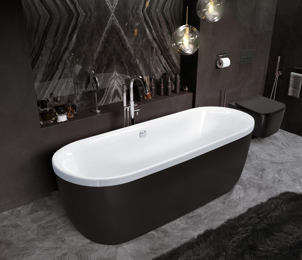 Акриловая ванна CEZARES METAURO-Central-180-80-40-W37