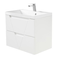 База под раковину подвесная BelBagno VITTORIA-700-2C-SO-BL-P Bianco Lucido