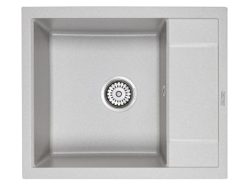 Мойка FLUGEN 50-600, IT-GRANIT, PM216050-GR, серый, 600х500 мм, Paulmark