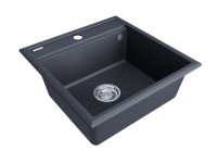 Мойка STEPIA 50, IT-GRANIT, PM115051-AN, антрацит, 500х510, Paulmark