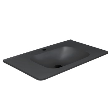 Раковина Vincea VCB-2VP800B из кварцевого камня