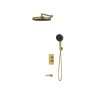 Душевой комплект Domus VSFW-5DM1BG встраиваемый, 3 режима, брашированное золото