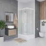 Душевая кабина Niagara Promo P110/80/26Q/MT/BK (110х80х200) 4 места