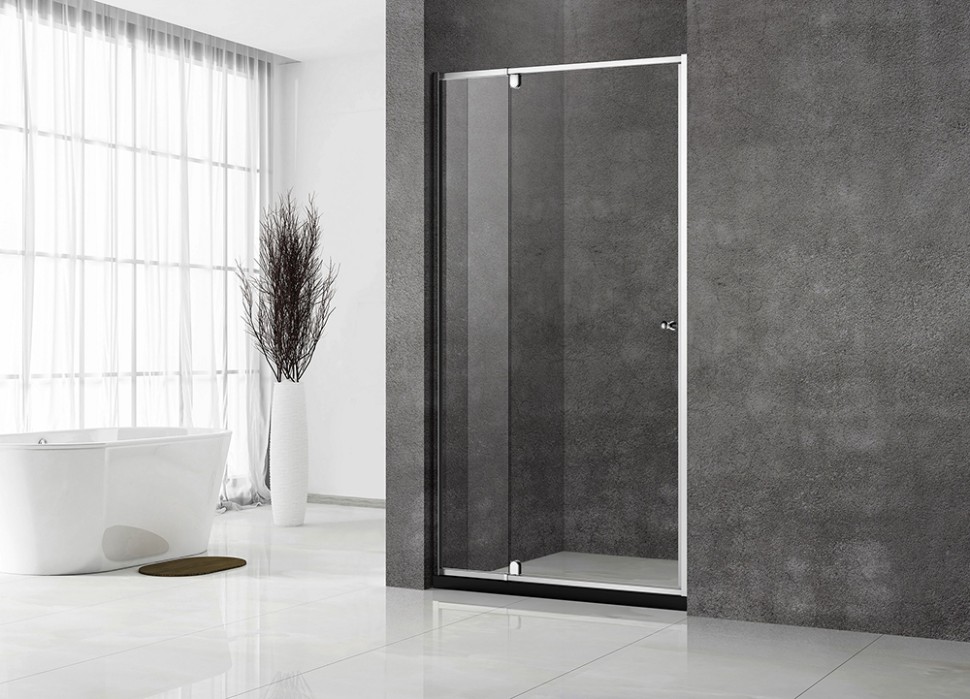 Душевая дверь Veconi Vianno VN-32, 900x1950, хром, стекло прозрачное