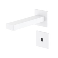 Смеситель для раковины встроенный, сенсорный Timo Selene 2073/16SM белый матовый