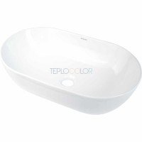 Керамическая раковина, на столешницу