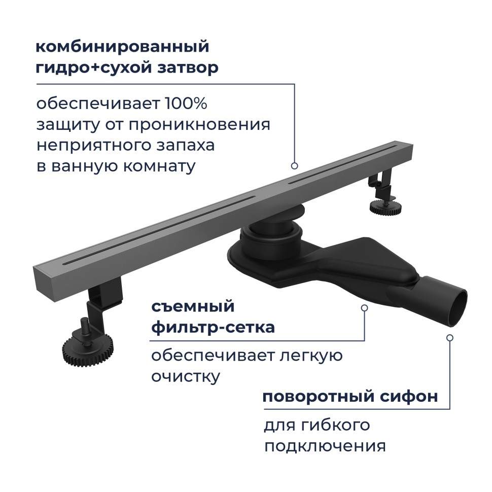 Душевой трап RGW SDR-52Gr (600)