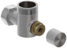 Вентиль угловой под шестигранник (G 1" НР х G 3/4" НГ)