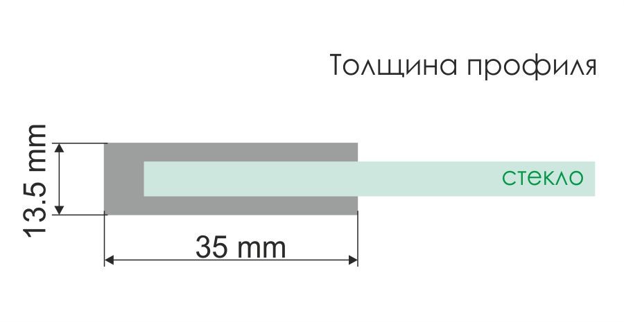 Лайне (Leine) 35P11 Душевой уголок