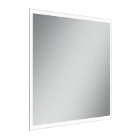 Зеркало для ванной комнаты SANCOS Palace 800х700 с подсветкой, арт. PA800