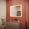 Зеркало для ванной комнаты SANCOS Palace 800х700 с подсветкой, арт. PA800