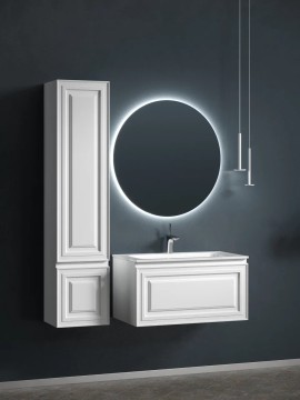 Тумба подвесная SANCOS Very 790х445х406, c одним ящиком оснащенным доводчиками, Bianco , арт.VR80W