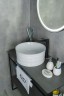 Раковина Gid W969 51174 накладная белая 41x41x18