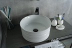 Раковина Gid W969 51174 накладная белая 41x41x18