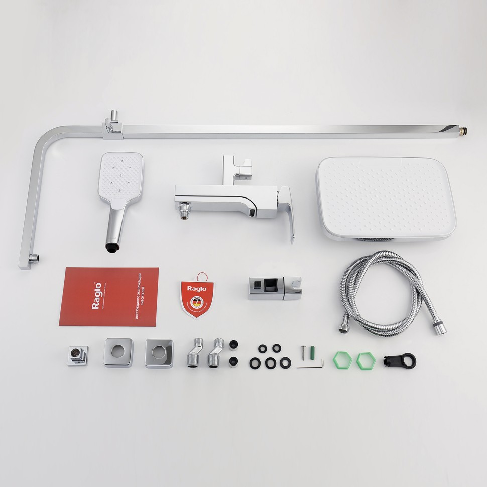 Душевая система Raglo для ванны и душа, хром