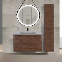 База под раковину Vico 800 подвесная, 2 выкатных ящика soft close, R.Wood