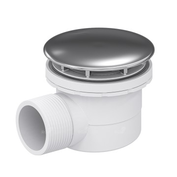 Сифон для поддона RGW 18241106-01* Velplex QYD-06 Сифон для душевых поддонов, хром