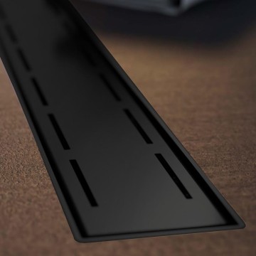 Душевой лоток Veconi Line Black 650