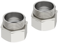 Комплект соединительный прямой (G 1&quot; НГ х G 1&quot; HP) / 2 шт