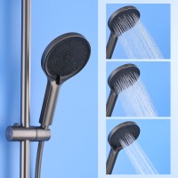 Душевая система Splenka для ванны и душа S222.24.09 Графит