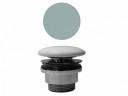 Донный клапан с открытым сливом GSI SPARES PVC15 для раковин без перелива, цвет Ghiaccio matte