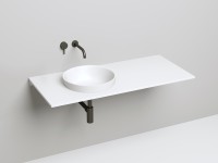 Раковина полувстраиваемая MAREA 03 415х415х165 S-Stone Матовое