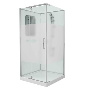 Душевая кабина Grossman Classic GR170QL (100х100х205) дверь распашная,4 места
