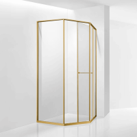 Душевой уголок RGW SV-82Gb "L" (Прозрачное, 900x900)