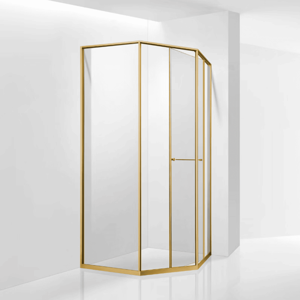 Душевой уголок RGW SV-82Gb "L" (Прозрачное, 900x900)