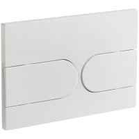 Кнопка смыва Veconi FLUSH V6, белый глянец