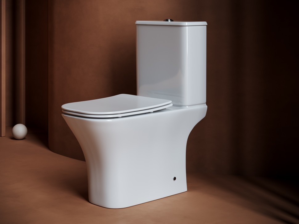 Напольный унитаз с бачком Alfa Rimless