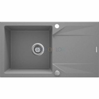 Гранитная мойка, 1-чаша с осушкой