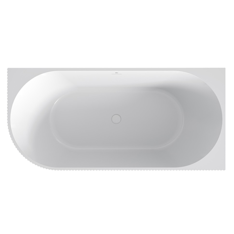 Акриловая ванна ABBER AB9329-1.5 R белая