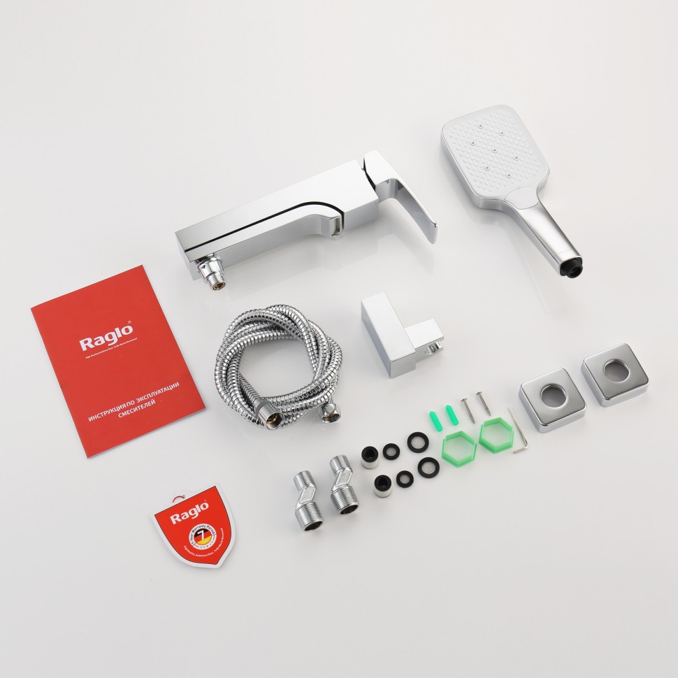 Смеситель Raglo для ванны и душа, хром