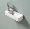 Раковина Gid N9271R 61128R подвесная белая 38x14.5x8