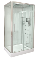 Timo Premium PURO H-510L-T-CH/C душевая кабина (90*120*220), шт, стульчик прозрачный