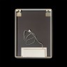 Зеркало LED VLM-3BE500-2 500х700 c сенсорным выключателем и диммером, антизапотевание
