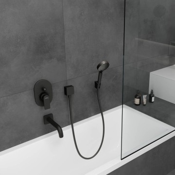 Смеситель для душа Hansgrohe Vernis Shape черный (71458670)