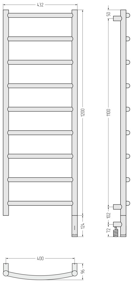 Галант 3.1 1200х400 МЭМ правый